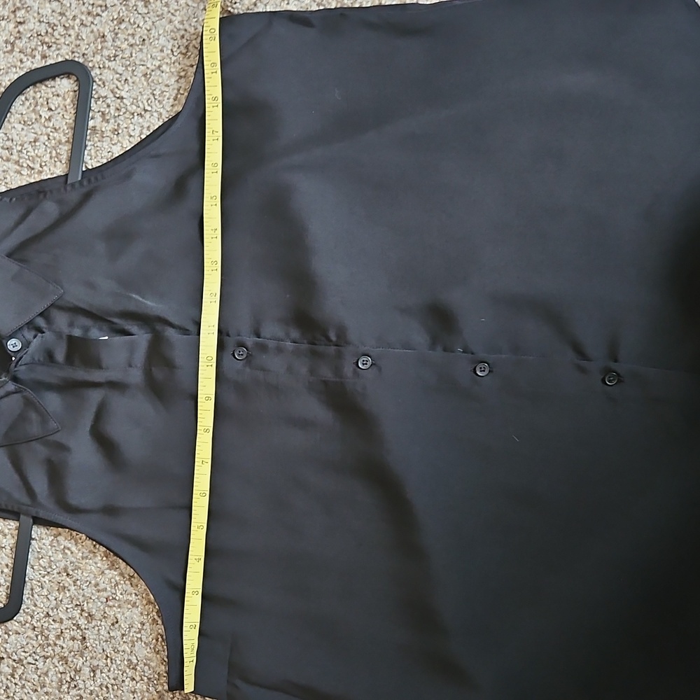 NWT Banana Republic Black Sleeveless Blouse - Picture 5 of 7